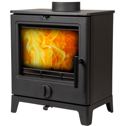 MI Derwent 5 kW Multifuel Cast Iron Stove - Image 2