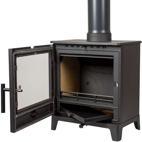 MI Derwent 5 kW Multifuel Cast Iron Stove - Image 3